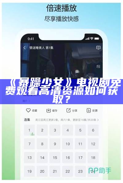 《暴躁少女》电视剧免费观看高清资源如何获取？