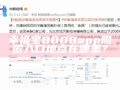 幸福宝8008app隐匿入口地点在哪里？